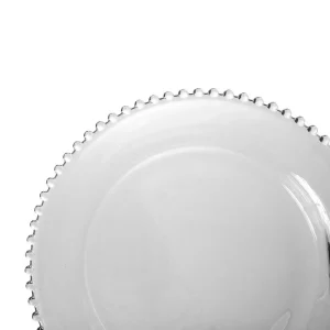 Côté Table Assiette Plate En Verre D26cm – Perloa De Qualité 9