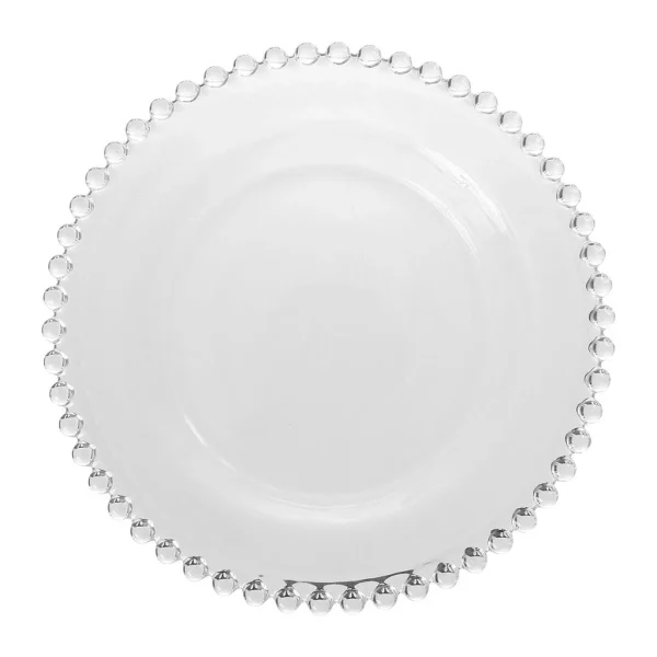 Côté Table Assiette A Dessert En Verre D20cm – Perloa garantis authentique 3