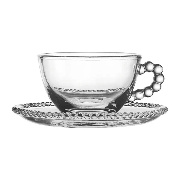 Côté Table Tasse à Thé En Verre – Perloa de garantie authentique 1