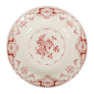 a Prix Discount Comptoir De Famille Assiette Creuse En Faience Bordeaux D22cm – Clothilde 6