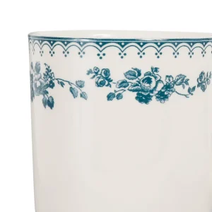 grossiste en ligne Comptoir De Famille Tasse Haute En Faïence Bleu Ancien – Faustine 7