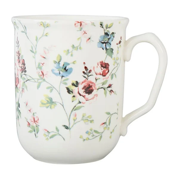 à prix promos Comptoir De Famille Tasse Haute En Faïence Multicolore – P’tites Fleurs 1