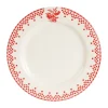 Comptoir De Famille Assiette Plate En Faïence Rouge D27cm – Damier en ligne officielle 11