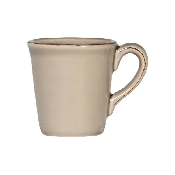 soldes pas cher Côté Table Mug Expresso En Faïence Mastic 1