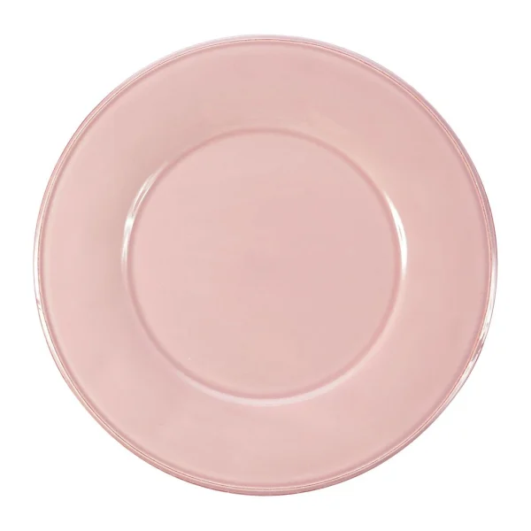 Côté Table Assiette Plate En Faïence Rose Poudré D28.5cm – Constance Prix très abordable 1