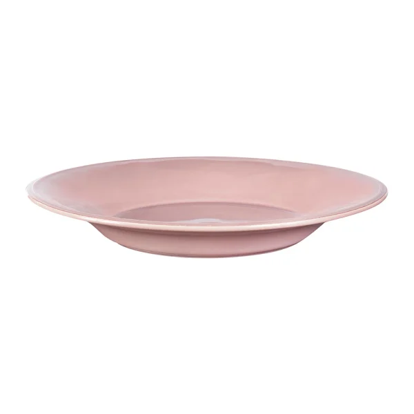 Boutique Côté Table Assiette à Pâtes En Faïence Rose Poudré D27cm – Constance 1