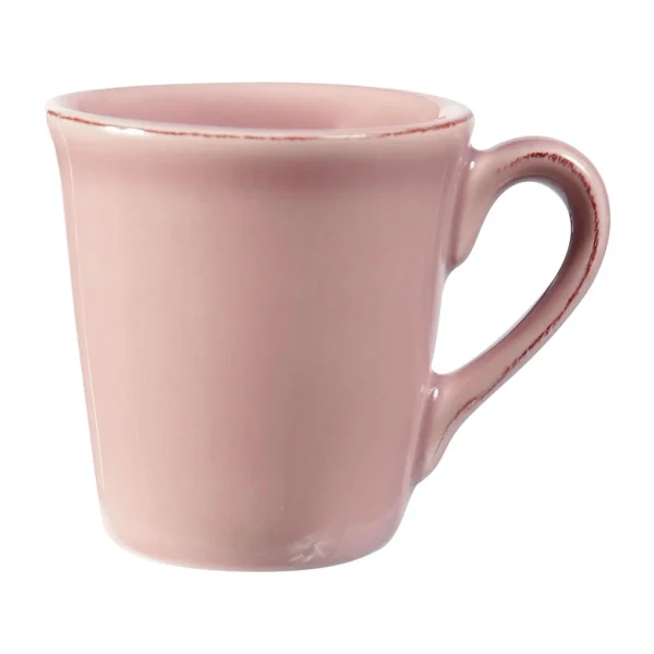 en ligne Côté Table Mug Americain En Faïence Rose Poudré 1