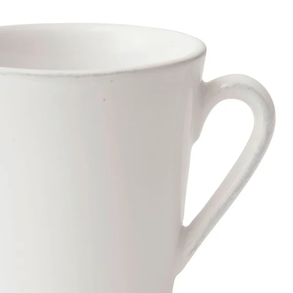 Côté Table Mug Americain En Faïence Blanc à prix d'occasion 4