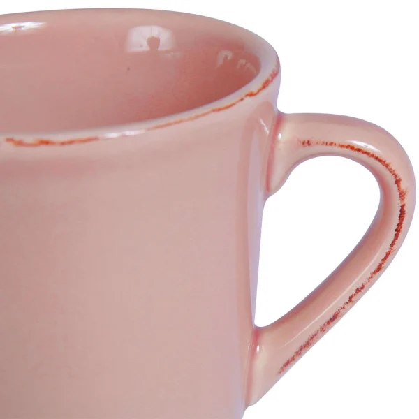 Côté Table Mug Americain En Faïence Rose magasin en ligne france 4