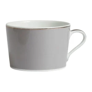 achat Côté Table Tasse Et Sous-tasse En Porcelaine Gris Et Platine – Ginger 10