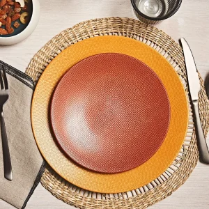 exclusivement disponibles Table Passion Assiette Calotte En Gres Terracotta D19cm – Vesuvio 9