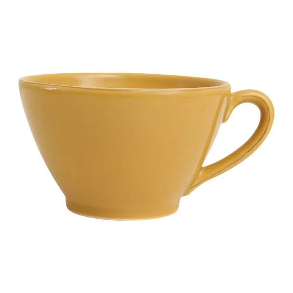 outlet soldes Côté Table Tasse En Faïence Moutarde – Campagne 1