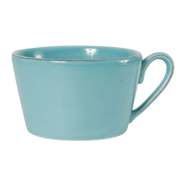 meilleure qualité Côté Table Tasse En Faïence Turquoise – Constance 4