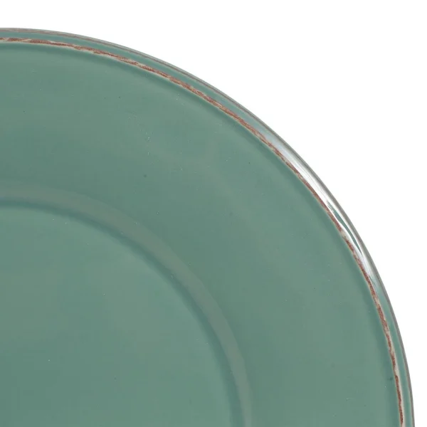 Côté Table Assiette Plate En Faïence Sauge D28.5cm – Constance De Qualité 4