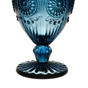 Promotio de vente Côté Table Verre à Pied Chambord Bleu Transparent 25Cl 9