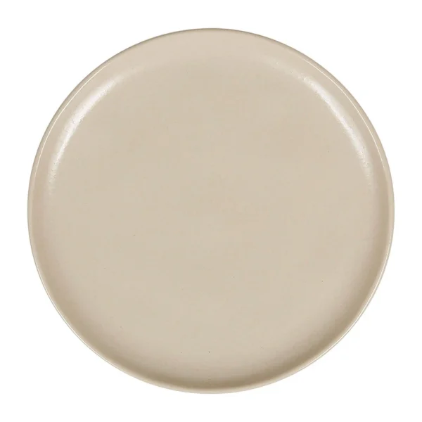 Côté Table Assiette Plate En Grès Sable D27cm – Ingrid commentaire favorable 1