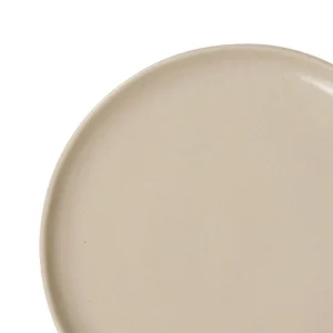 Côté Table Assiette Plate En Grès Sable D27cm – Ingrid commentaire favorable 9