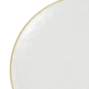 Côté Table Assiette Plate En Verre Doré D22cm – Orphee le grand escompte 6