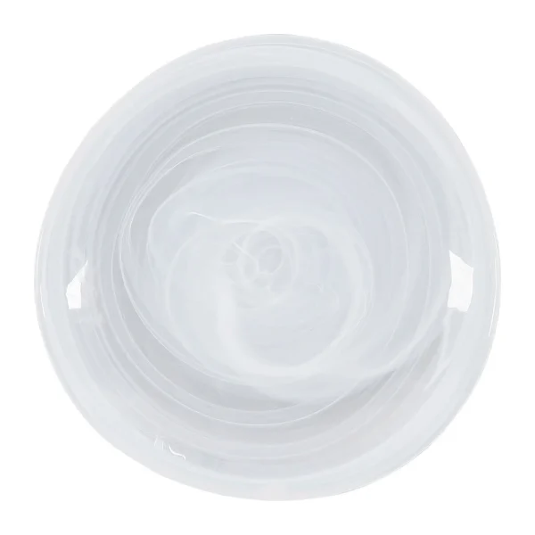 boutiqued en ligne Côté Table Assiette Plate En Verre Blanc D26cm – Arales 1