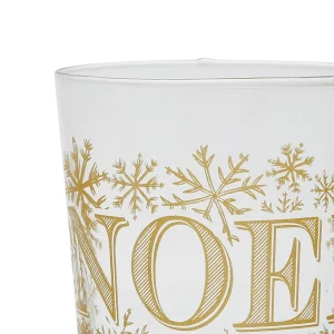 Côté Table Gobelet En Verre Noël Doré 35.5cl – Bodega de garantie authentique 9