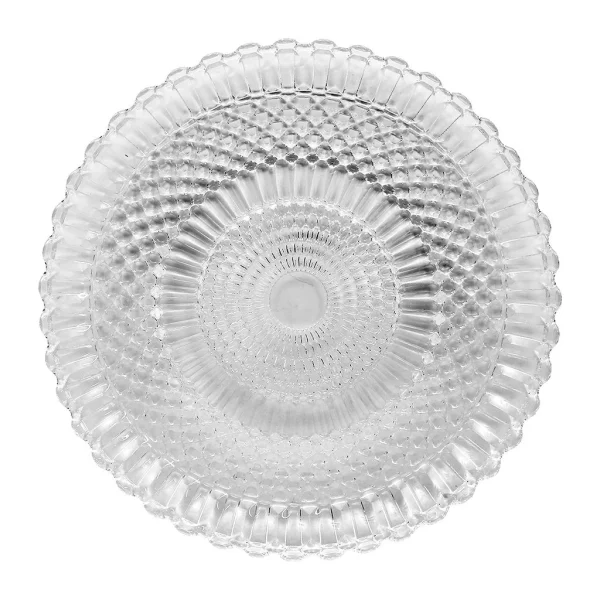 se précipiter pour acheter Côté Table Assiette Plate En Verre D28cm -milesia 1