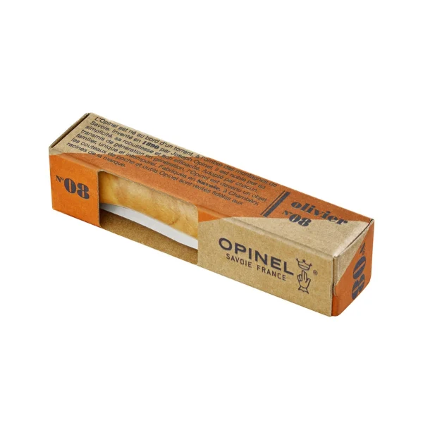 Couteau Boite N°08 Inox Olivier Naturel – Opinel boutique 1