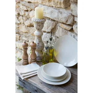 Table Passion Assiette Calotte En Grès Crème D19cm – Vesuvio belle 25