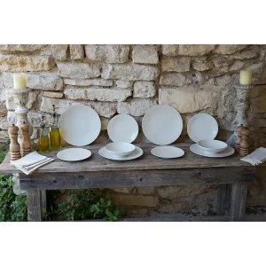 Table Passion Assiette Calotte En Grès Crème D19cm – Vesuvio belle 27