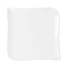 Table Passion Assiette Plate 25.5×25.5cm Melody Blanc haute qualité 17