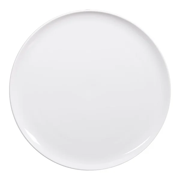 Table Passion Assiette Plate En Porcelaine Blanc D26.5cm – Selena marques pas cher 1