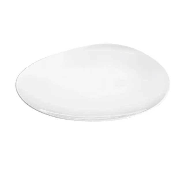 mode tendance Sibo Homeconcept Assiette Plate En Porcelaine Blanc D28cm – Galet 3