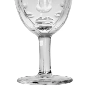 Opjet Verre A Pied Visage Transparent – D8xh16.5cm Livraison rapide 13