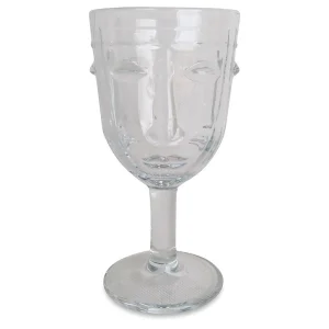 Opjet Verre A Pied Visage Transparent – D8xh16.5cm Livraison rapide 9