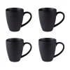 Table Passion Lot De 4 Mugs En Porcelaine Noir Mat boutique en ligne france 8