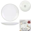 Home Déco Factory Assiette Plate En Porcelaine Lisere Doré D26cm vente en ligne pas cher 17