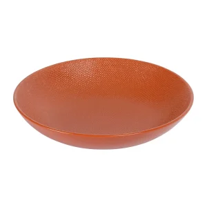 soldes pas cher Table Passion Assiette Calotte En Gres Terracotta D25cm – Vesuvio 10