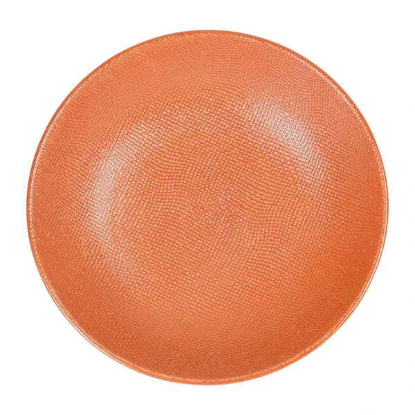 soldes pas cher Table Passion Assiette Calotte En Gres Terracotta D25cm – Vesuvio 5