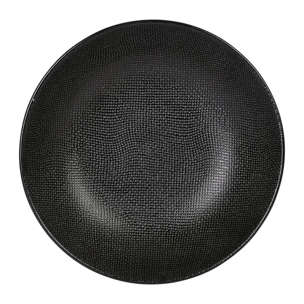 Table Passion Assiette Calotte En Gres Noir D25cm – Vesuvio dernières 4