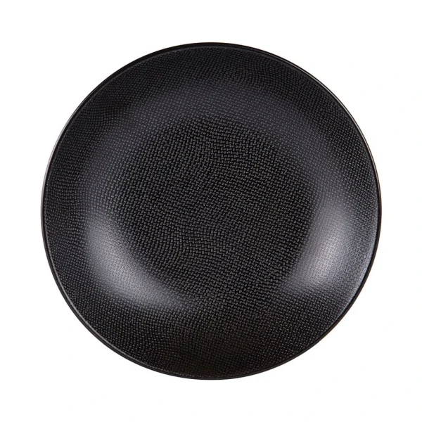 Table Passion Assiette Calotte En Gres Noir D25cm – Vesuvio dernières 3