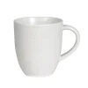 garantis authentique Table Passion Mug En Grès Blanc – Vesuvio 8