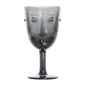 marque moins cher Opjet Verre à Pied Visage Noir 14