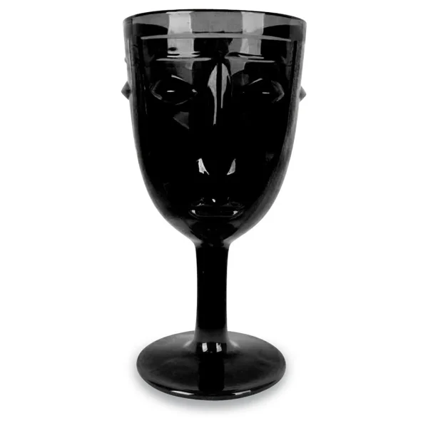 marque moins cher Opjet Verre à Pied Visage Noir 3