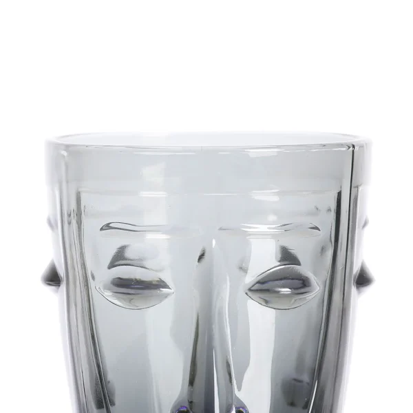 magasin pas cher Opjet Verre Gobelet Visage Noir 4