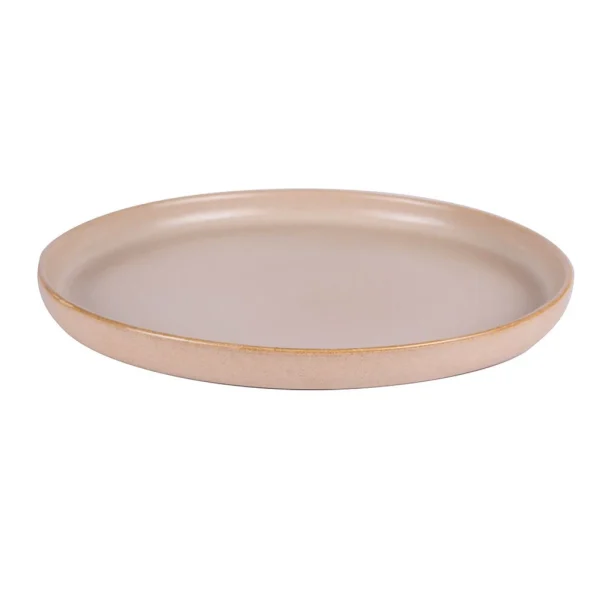 marque pas cher Table Passion Assiette Dessert En Grès Sable D22cm – Uno 4