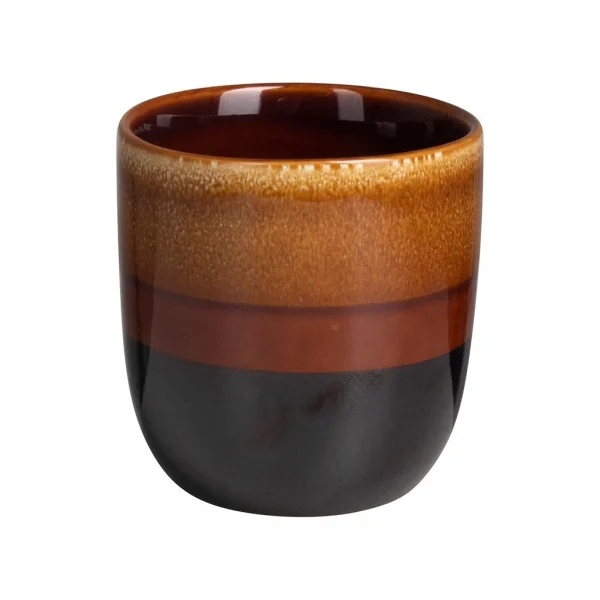 Gusta Tasse En Grès Dégradé Marron meilleur cadeau 1