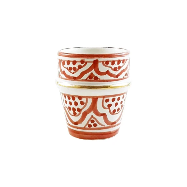 Chabi Chic Tasse Marsala Et Or H7cm – Zwak comparez les prix 1