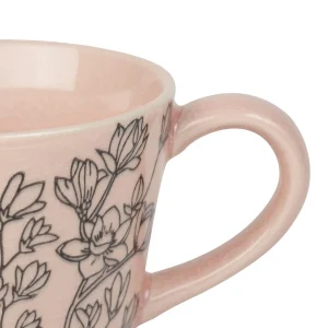 SEMA DESIGN Lot De 4 Tasses à Thé En Grès Multicolore – Cerisia SOLDES TOUT À 6