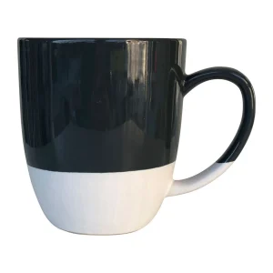 SEMA DESIGN Mug En Grès Blanc Et Gris – Blea marques pas cher 7