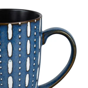 marques pas cher SEMA DESIGN Mug En Porcelaine Indigo – Urazia 6