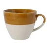 en ligne vente SEMA DESIGN Tasse En Grès Moutarde Et Blanc – Crakel 8